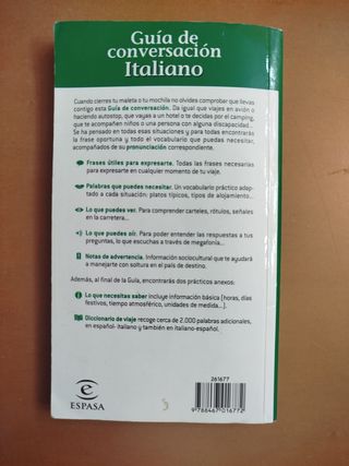 Guías de conversación italiano