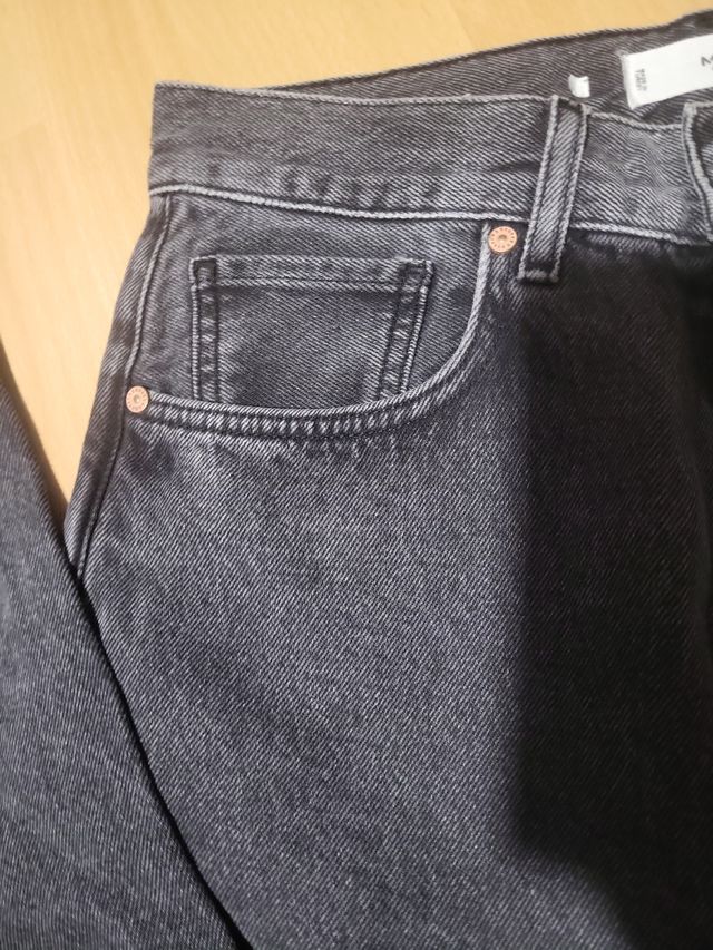 Jeans Mango negros talla S