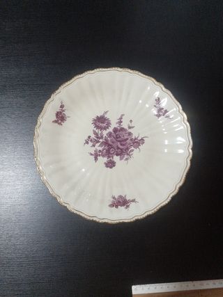 Platos porcelana vintage - 7 piezas