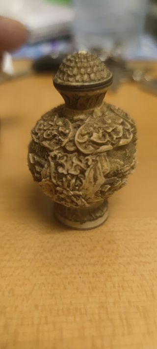 Botella china tallada - Arte asiático