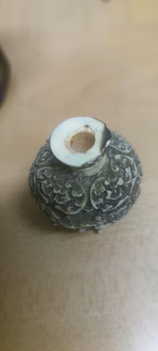 Botella china tallada - Arte asiático