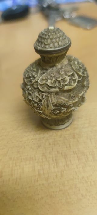 Botella china tallada - Arte asiático