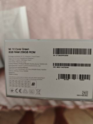 Xiaomi Mi10 5G Verde