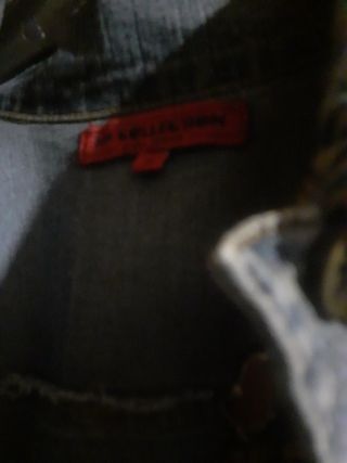 Cazadora vaquera bordada M