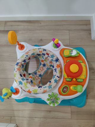 Andador Bebê Infantil - Brinquedo Bateria Chico