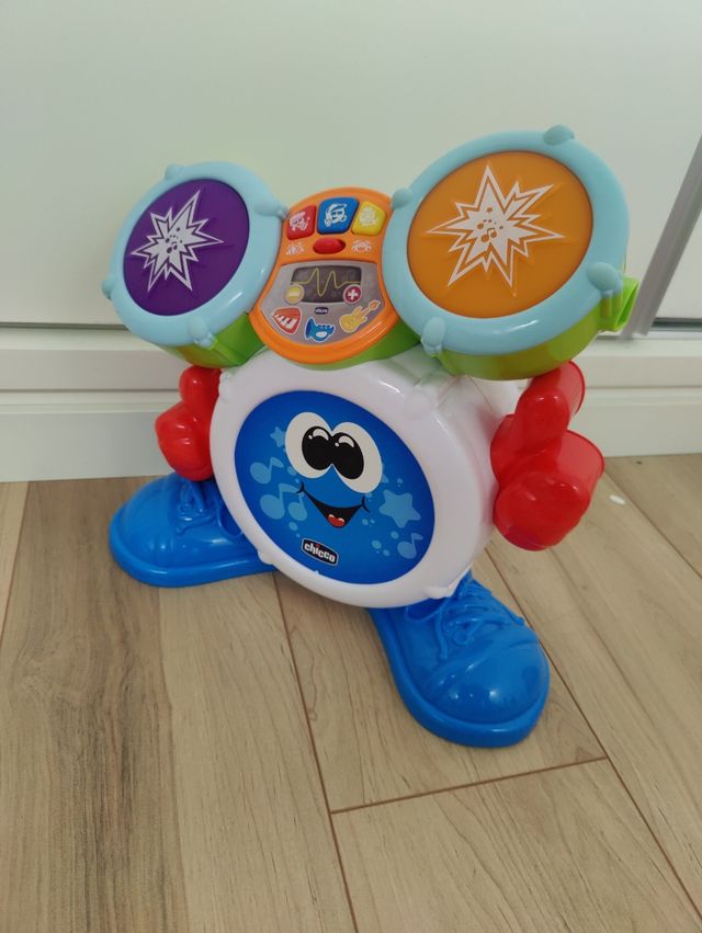 Andador Bebê Infantil - Brinquedo Bateria Chico