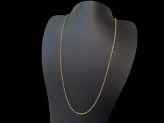 cadena oro 18k 25cm