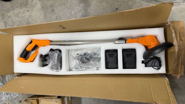 Desbrozadora eléctrica nueva