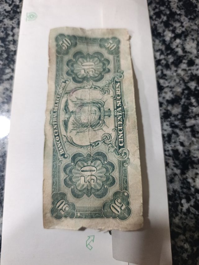 Billetes antiguos sucres Ecuador