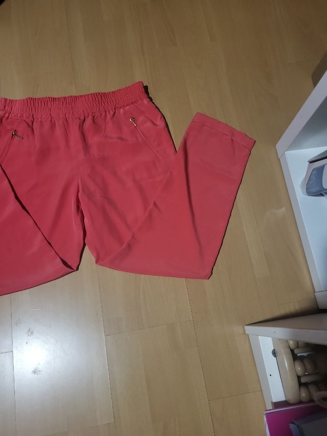 Pantalones Zara rosa talla M