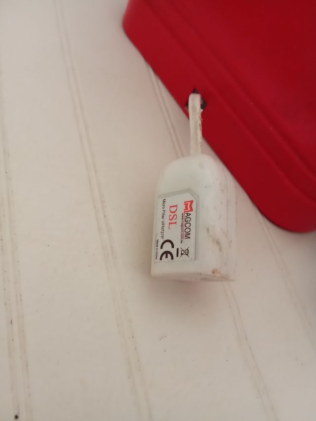 Teléfono rojo vintage