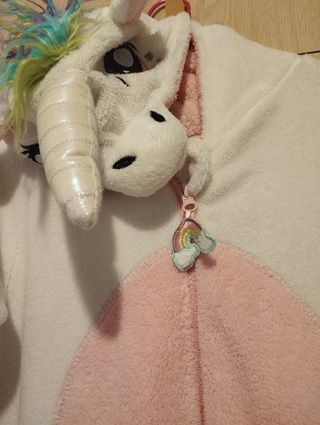 Pijama Unicornio - Rosa y Blanco