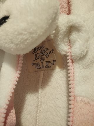 Pijama Unicornio - Rosa y Blanco