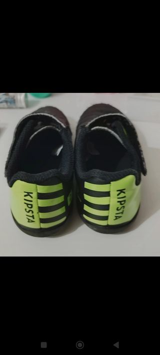Botas fútbol Kipsta niño/a talla 31