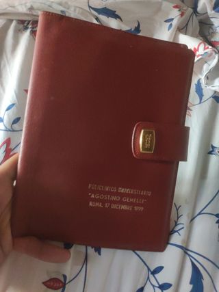 Portafoglio Gemelli Roma - Pelle Marrone