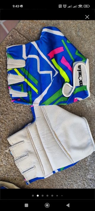 Guantes ciclismo vintage