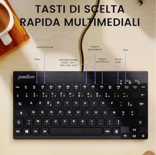 Tastiera mini USB Perixx PERIBOARD-326