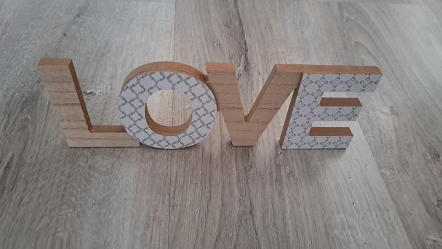 Decoración LOVE - Madera