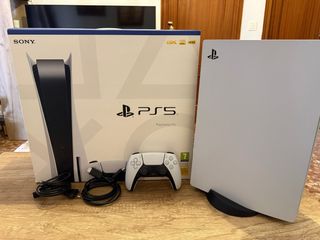 PS5 Blanca, 825GB, 1 mando y con caja original