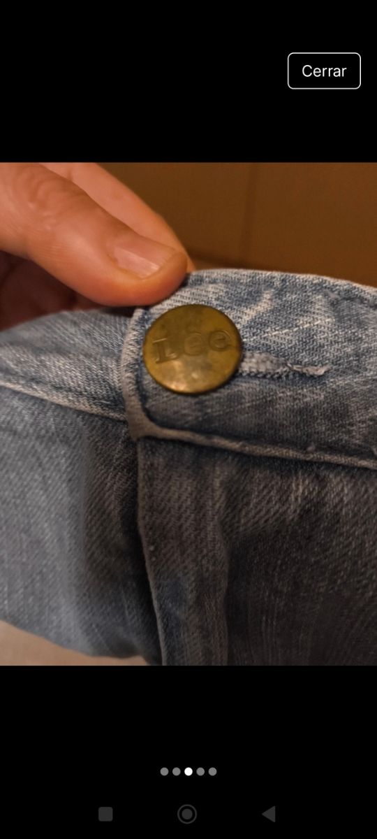 Mini falda vaquera Lee azul