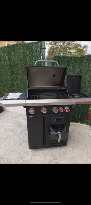 Barbacoa gas - 3 usos