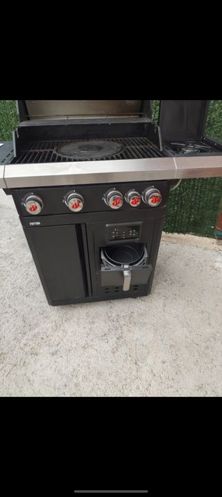 Barbacoa gas - 3 usos