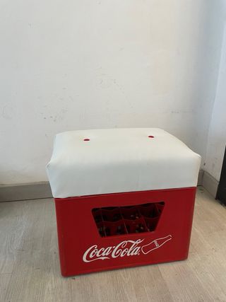 Taburete Coca-Cola vintage