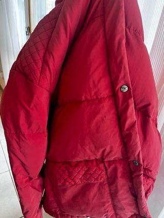 Giacca Piumino Rossa vintage