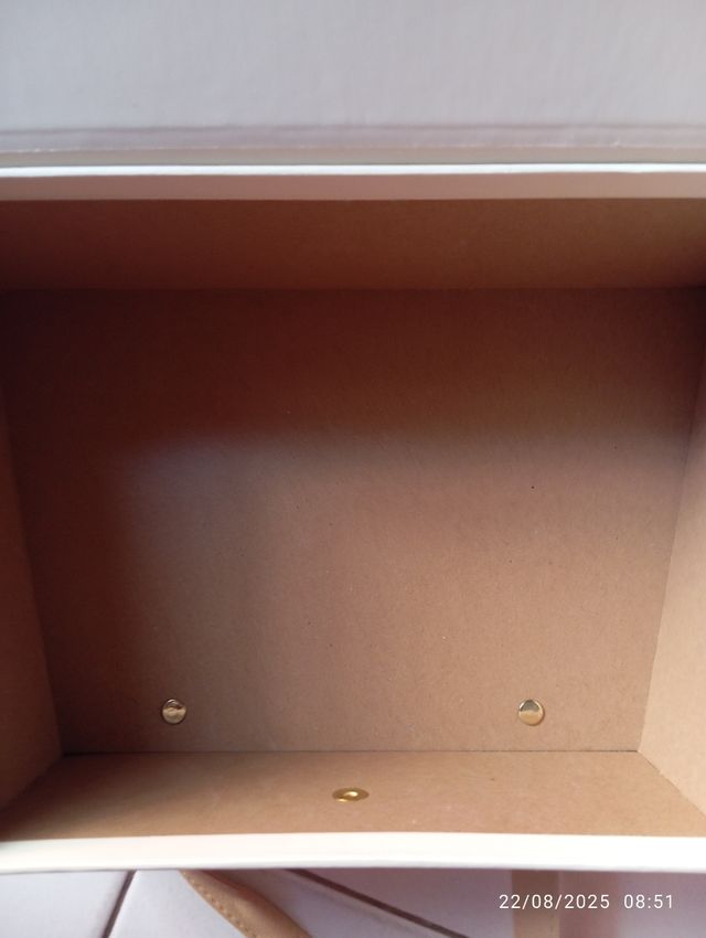 Scatola regalo - Borsa beige