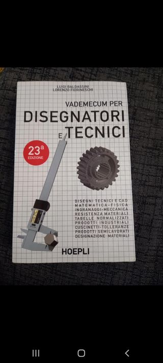 Vademecum per disegnatori e tecnici