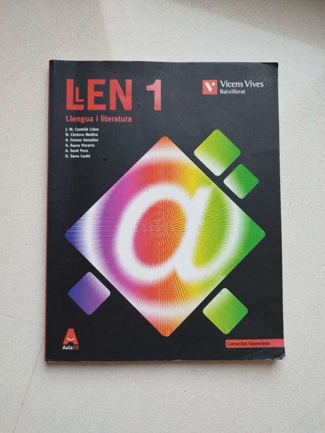 LLEN 1 VALENCIA BATXILLERAT (AULA 3D)