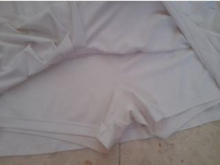 Falda tenis blanca