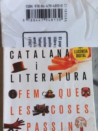 Llibre llengua catalana i literatura