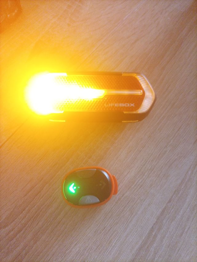 Intermitentes bicicleta LIFEBOX + mando