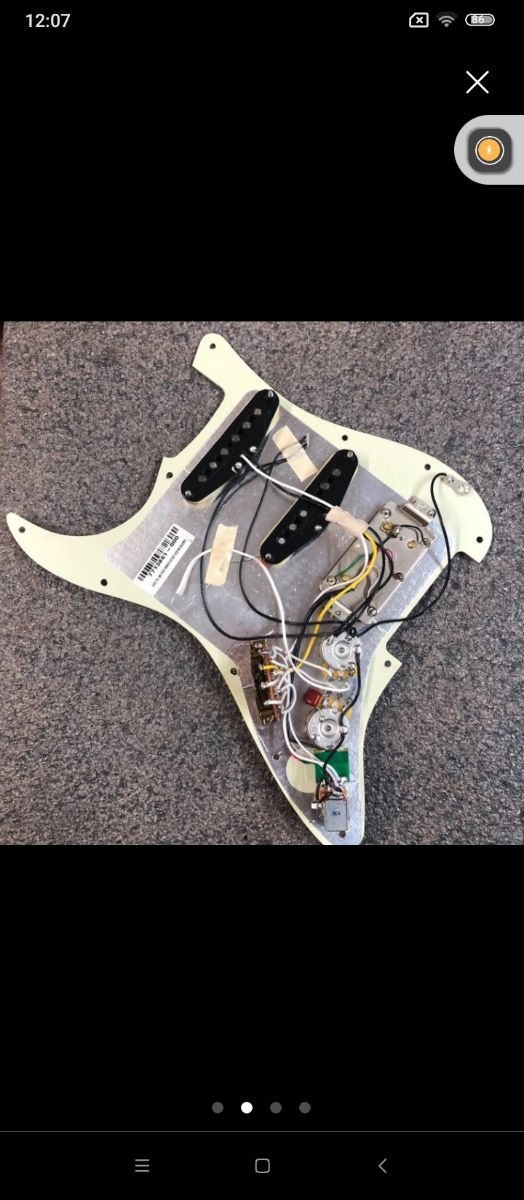 Pickguard guitarra