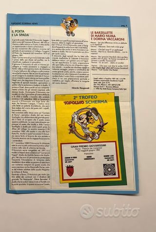 Topolino Scherma