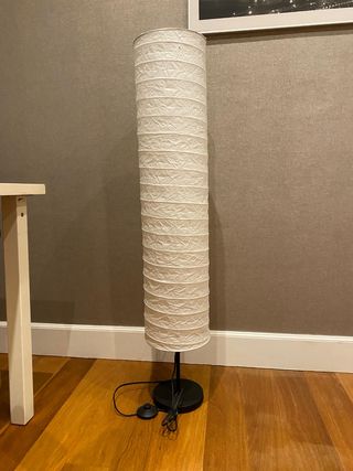 Lámpara pie de ambiente estilo japonés