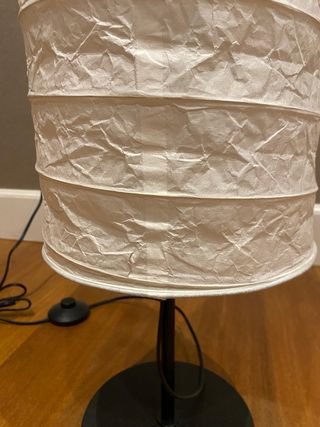 Lámpara pie de ambiente estilo japonés