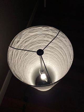 Lámpara pie de ambiente estilo japonés