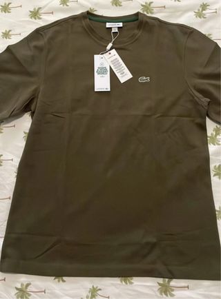 Camiseta Lacoste verde oliva