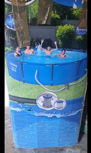 Estructura de Piscina Bestway Steel Pro Max 305x76