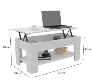Mesa de centro NUEVA elevable con estante