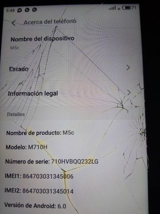 Móvil Meizu negro,a recoger al lado de Barcelona 