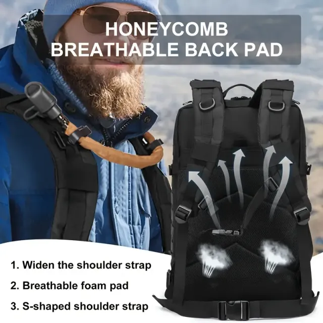 Mochila Táctica 50L - Senderismo