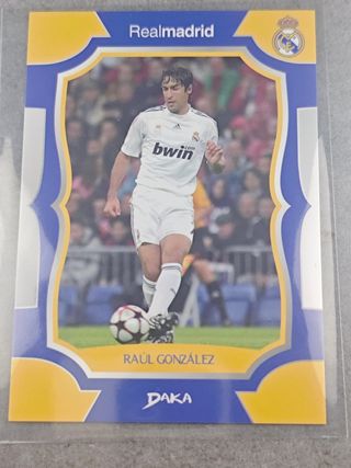 Cromos leyendas Real Madrid 