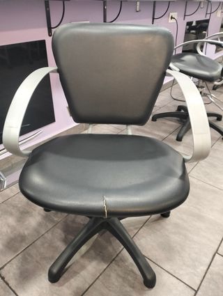 6 sillones de peluquería con pedal hidráulico 