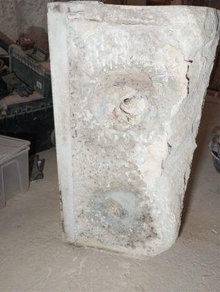 Lavabo doble mármol antiguo