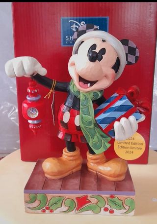 Mickey Mouse Navidad Jim Shore