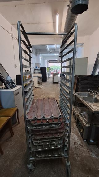 Carro bandejas horno 60x40