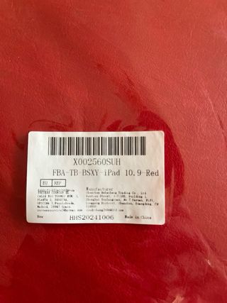 Funda iPad 10.9 roja